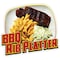 Signmission BBQ Rib Platter Decal Concession Stand Food Truck Sticker, 8" x 4.5", D-DC-8 BBQ Rib Platter19 D-DC-8 BBQ Rib Platter19 - alternate 1